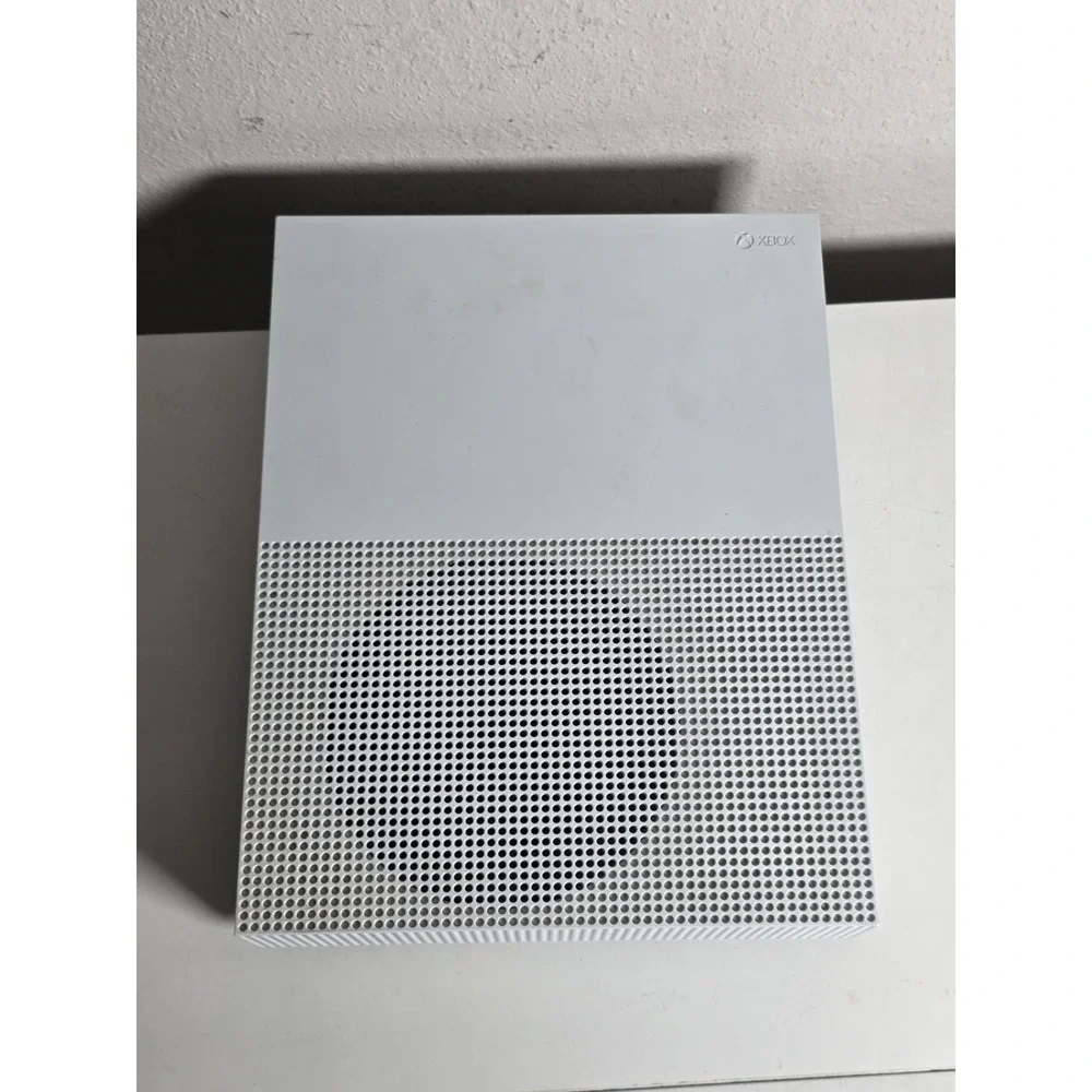 Microsoft Xbox One S (Model 1681) 500GB Gaming System Console W/ Wires Tested